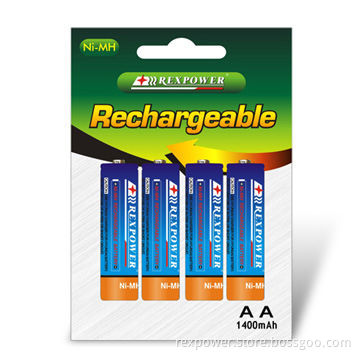 AA NiMH Battery Pack, 1.2V Nominal Voltage